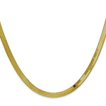 Load image into Gallery viewer, 10K Yellow Gold 4.0mm Silky Herringbone Chain