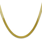 Load image into Gallery viewer, 10K Yellow Gold 5.0mm Silky Herringbone Chain