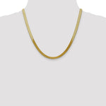 Load image into Gallery viewer, 10K Yellow Gold 5.0mm Silky Herringbone Chain