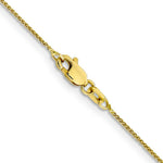 Load image into Gallery viewer, 10K Yellow Gold 0.80mm Spiga Pendant Chain