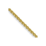 Load image into Gallery viewer, 10K Yellow Gold YG 1mm Spiga Chain Necklace