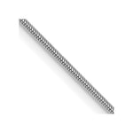 Load image into Gallery viewer, 10k White Gold .9mm Round Snake Chain