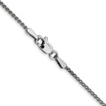 Load image into Gallery viewer, 10k White Gold 1.25mm Solid Polished Spiga Chain