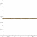 Load image into Gallery viewer, Leslies 14K Yellow Gold Round Cable Chain Necklace Length 16'' inches