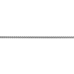 Load image into Gallery viewer, Leslies 14K White Gold 2.1mm Wheat Chain Necklace Length 16'' inches