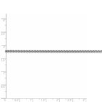Load image into Gallery viewer, Leslies 14K White Gold 2.1mm Wheat Chain Necklace Length 16'' inches