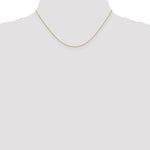 Load image into Gallery viewer, Leslies 14K Yellow Gold .80mm Round Diamond-cut Wheat Necklace Length 16'' inches