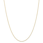 Load image into Gallery viewer, Leslies 14K Yellow Gold .80mm Round Diamond-cut Wheat Necklace Length 16'' inches