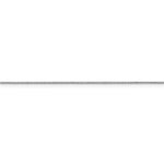 Load image into Gallery viewer, Leslies 14K White Gold Box w/Lobster Chain Necklace Length 16'' inches
