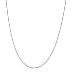 Load image into Gallery viewer, Leslies 14K White Gold Box w/Lobster Chain Necklace Length 16'' inches
