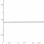 Load image into Gallery viewer, Leslies 14K White Gold Octagon Sparkle Box Chain Necklace Length 16'' inches