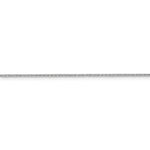 Load image into Gallery viewer, Leslies 14K White Gold Flat Cable Chain Necklace Length 16'' inches