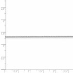 Load image into Gallery viewer, Leslies 14K White Gold Flat Cable Chain Necklace Length 16'' inches