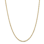 Load image into Gallery viewer, Leslies 14K Yellow Gold Singapore Chain Necklace Length 16'' inches