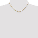 Load image into Gallery viewer, Leslies 14K Yellow Gold Singapore Chain w/Lock Necklace Length 16'' inches