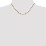 Load image into Gallery viewer, Leslies 14K Yellow Gold 2.1mm Wheat Chain Necklace Length 16'' inches