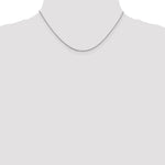 Load image into Gallery viewer, Leslies 14K White Gold Pendant Rope Chain Necklace Length 16'' inches