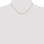 Load image into Gallery viewer, Leslies 14K Yellow Gold Light Singapore Chain Necklace Length 16'' inches