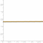 Load image into Gallery viewer, Leslies 14K Yellow Gold 1.5mm Wheat Chain Necklace Length 16'' inches