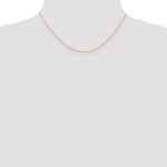 Load image into Gallery viewer, 14k Rose Gold .5 mm Cable Rope Chain (CARDED) length: 16 inches