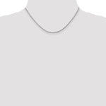 Load image into Gallery viewer, Leslies 14K White Gold 2mm Diamond Cut Rope Chain Necklace Length 16'' inches