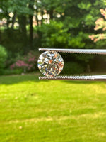Load image into Gallery viewer, Certified 3 Carat Round Lab Grown Diamond - Excellent Cut - Select from Clarity/Color Grades: VVS1 D VVS2 E VS1 F VS2 G H