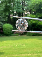 Load image into Gallery viewer, Certified 3.50 Carat Round Lab Grown Diamond - Ideal Cut - Select from Clarity/Color Grades: VVS1 D VVS2 E VS1 F VS2 G H