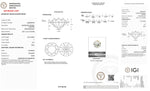 Load image into Gallery viewer, 2 Carat Certified Lab Grown Round Loose Diamond VS2 F with IGI Certification Report Papers