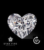 Load image into Gallery viewer, Certified Heart Shape Cut Moissanite Loose Single Stones 0.20 to 4 Carat Sizes
