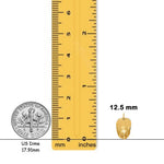 Load image into Gallery viewer, 14K Yellow Gold 3-D Large Fireman's Hat Charm with Chain Necklace options