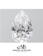 Load image into Gallery viewer, Certified Pear Shape Cut Loose Lab Grown Diamond - in Carat sizes: 1 2 3 4 5 and Clarity VVS1 VVS2 VS1 VS2 Color D E F G-H
