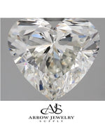 Load image into Gallery viewer, Certified Heart Shape Cut Loose Lab Grown Diamond - in Carat sizes: 1 2 3 4 5 and Clarity VVS1 VVS2 VS1 VS2 Color D E F G-H