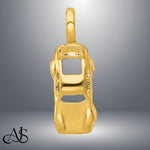 Load image into Gallery viewer, 14K Yellow Gold 3D Sports Car Charm with Chain Necklace options