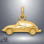 Load image into Gallery viewer, 14K Yellow Gold Car Charm with Necklace Chain Options