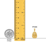 Load image into Gallery viewer, 14K Yellow Gold 3-D Firefighter Hat Pendant with Necklace Chain Options