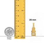 Load image into Gallery viewer, 14K Yellow Gold 3-D Beach Chair Charm with Necklace Chain Options