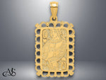 Load image into Gallery viewer, 14K Yellow Gold Playing Cards Charm with Necklace Chain Options