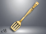 Load image into Gallery viewer, 14K Yellow Gold 3-D Polished Spatula Charm with Necklace Chain Options