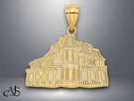 Load image into Gallery viewer, 14K Yellow Gold The queen victoria - cape may, NJ Charm with Necklace Chain Options