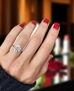 Load image into Gallery viewer, IGI Certified VVS1-VVS2 D Lab Grown Round Diamond Solitaire Engagement Ring: 14K, 18K, or Platinum