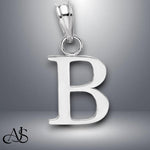 Load image into Gallery viewer, Solid Gold Letters 10K 14K Yellow and White Gold Alphabet Pendant Charms