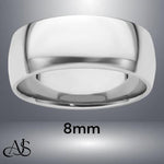 Load image into Gallery viewer, Solid 950 Platinum Wedding Band Ring: Comfort Fit, Free Engraving