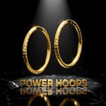 Load image into Gallery viewer, Gold Diamond-cut Endless Tube Hoop Earrings Hoop Earrings - 10K Yellow and 14K Yellow and White Gold - Lightweight Thin 3mm