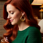 Load image into Gallery viewer, 14K Yellow and White Gold Diamond-cut Finish Claddagh Hoop Earrings