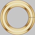 Load image into Gallery viewer, Round Jump O Rings Connectors in Solid 10K/14K/18K Yellow White Rose Gold and Platinum - Jewelry Findings