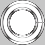 Load image into Gallery viewer, Round Jump O Rings Connectors in Solid 10K/14K/18K Yellow White Rose Gold and Platinum - Jewelry Findings