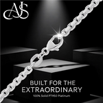 Load image into Gallery viewer, Solid 950 Platinum Round Box Bracelet