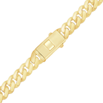 Load image into Gallery viewer, 14K Yellow Gold Solid Cuban Curb Link Bracelet Not Plated