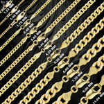 Load image into Gallery viewer, 14K Yellow Gold Classic Curb Cuban Link Chain Bracelet Solid Gold Not Plated
