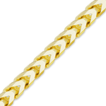 Load image into Gallery viewer, 14K Yellow Gold Franco Foxtail Chain Bracelet Solid Gold Square Link